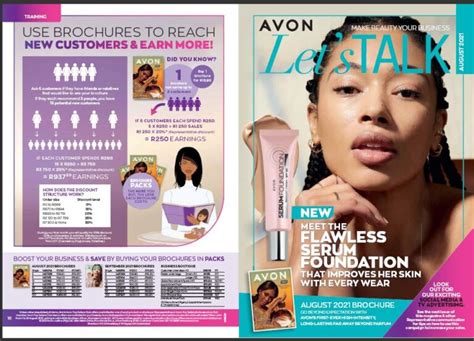 how much are avon brochures for reps